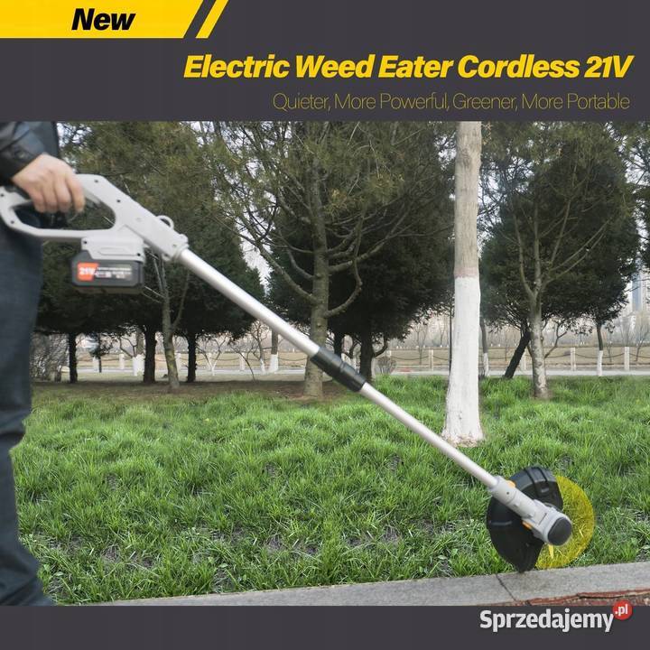 Akumulatorowa podkaszarka do trawnika Elektronika