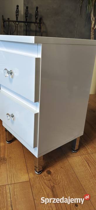 Szafka nocna nakastlik 30x30 białyczarny połysk Nowy Sącz sprzedam