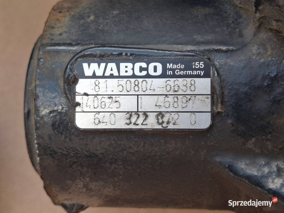 MAN TGX EURO 6 ZACISK HAMULCOWY PRAWY TYŁ ciężarowe lubuskie Bieleń