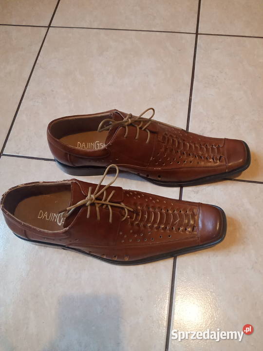 Buty skórzane eleganckie 46 skóra Kraków