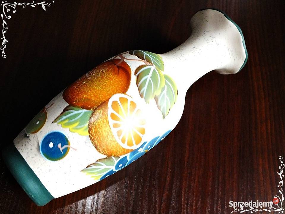 Stary wazon ręcznie malowany Owoce Włochy lata Pozostałe Żary sprzedam