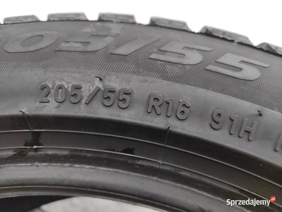 2x opony zimowe 20555R16 Pirelli Sottozero 3 Dukla