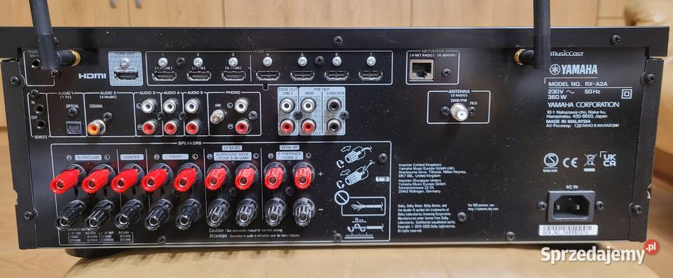 Yamaha RXA2AAventage amplituner 72 8K D Atmos Zalesie Golczowskie