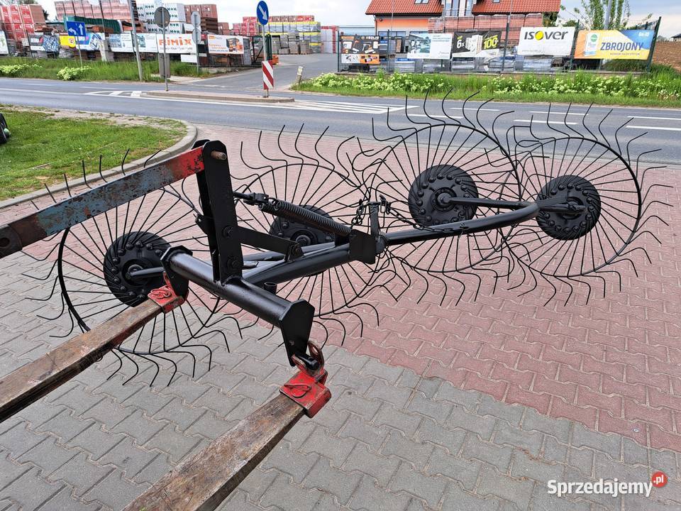 Przetrząsaczo zgrabiarka 4 gwiazdowa zawieszana Proszowice