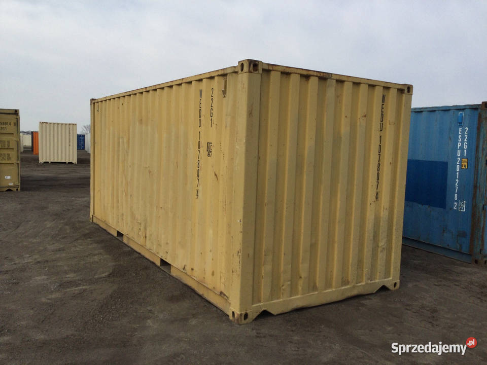 Kontener morski magazynowy budowlany 20DV 6 Częstochowa