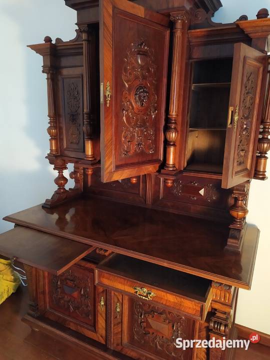 Kredens eklektyczny Szafy, regały, półki