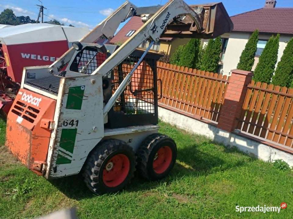 Mini koparka mini ladowarka Bobcat nie