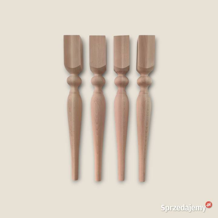 nogi stołowe bukowe noga bukowa toczona 75 stół