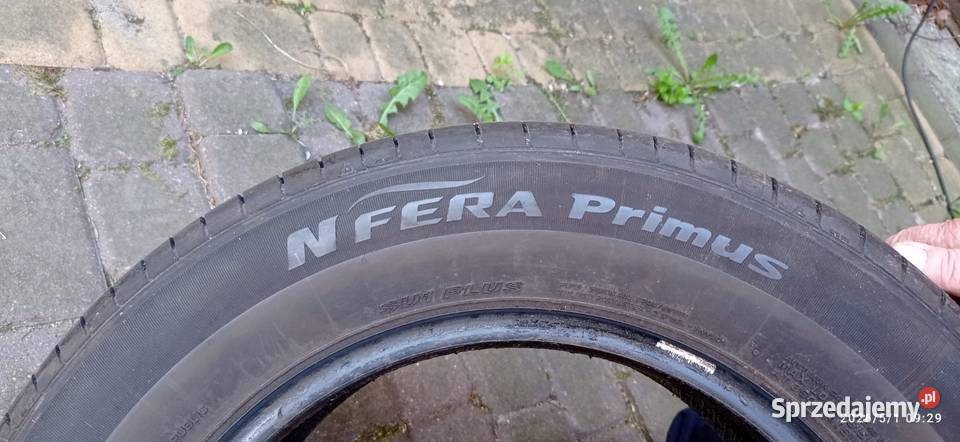 Sprzedam używane opony Nexen NFera Primus Pruszków