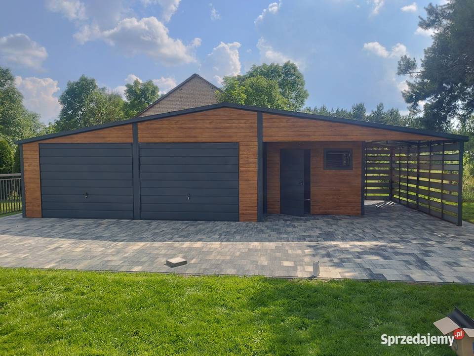 Garaż blaszany na samochud 3x5 Wiata Hala Halinów