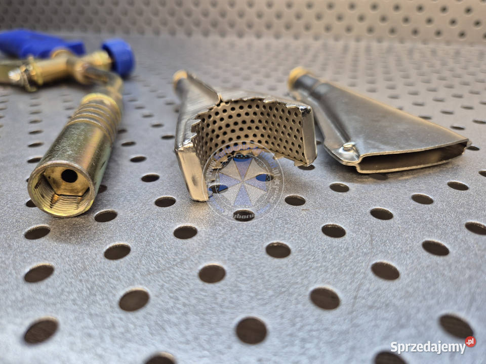 Palnik gazowy z wężem 15m do lutowania 3 dysze kujawsko-pomorskie Nowe