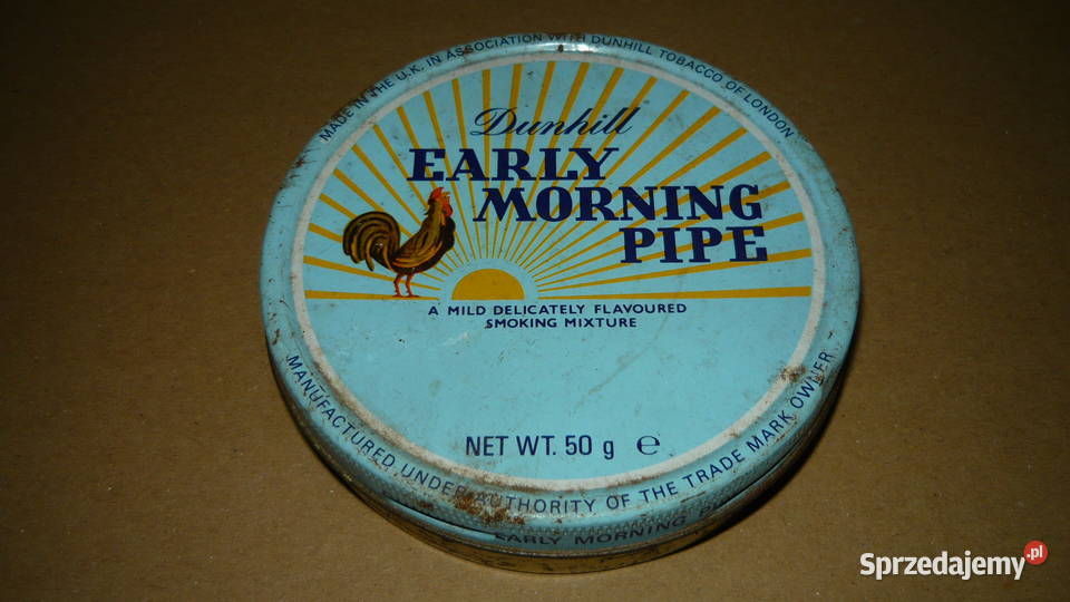 Pudełlko po tytyoniu Dunhill Early Morning Pipe box 50 g