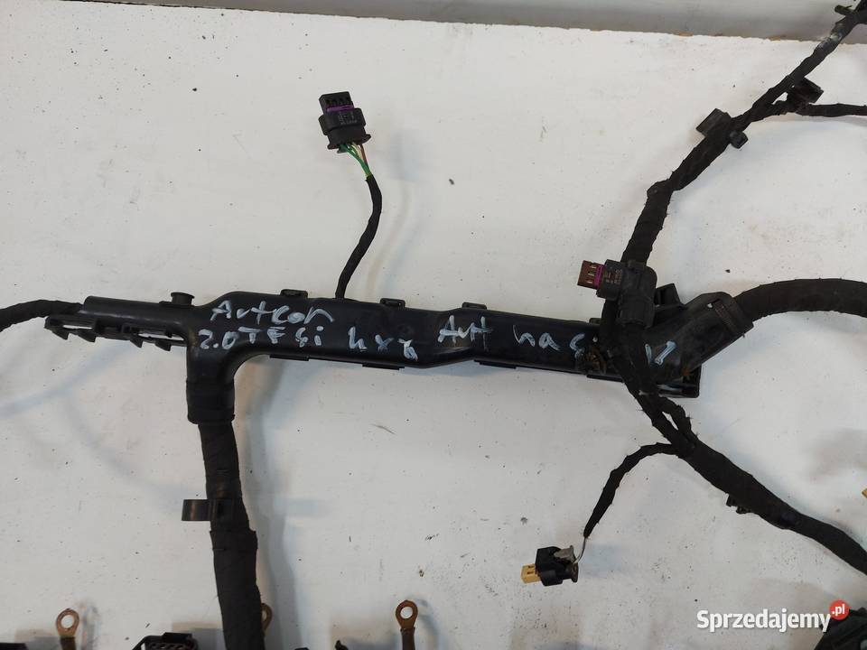 VW Arteon 3G8 2018r WIĄZKA PRZEWODY WTRYSKIWACZY