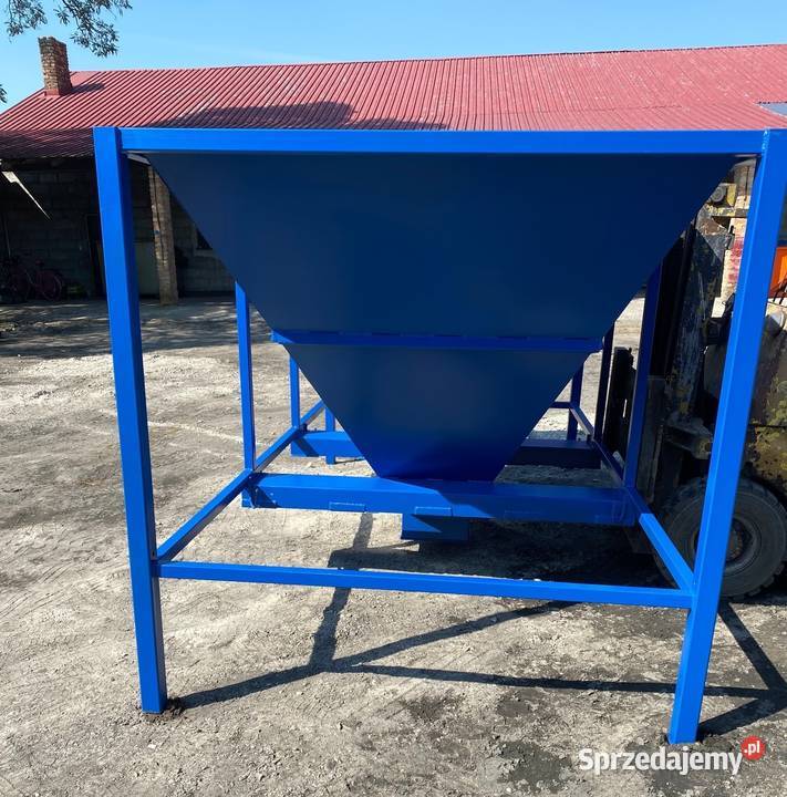 Kosz Zasypowy kosz przyjęciowy załadunkowy Magazynowanie Biznes i Przemysł sprzedam