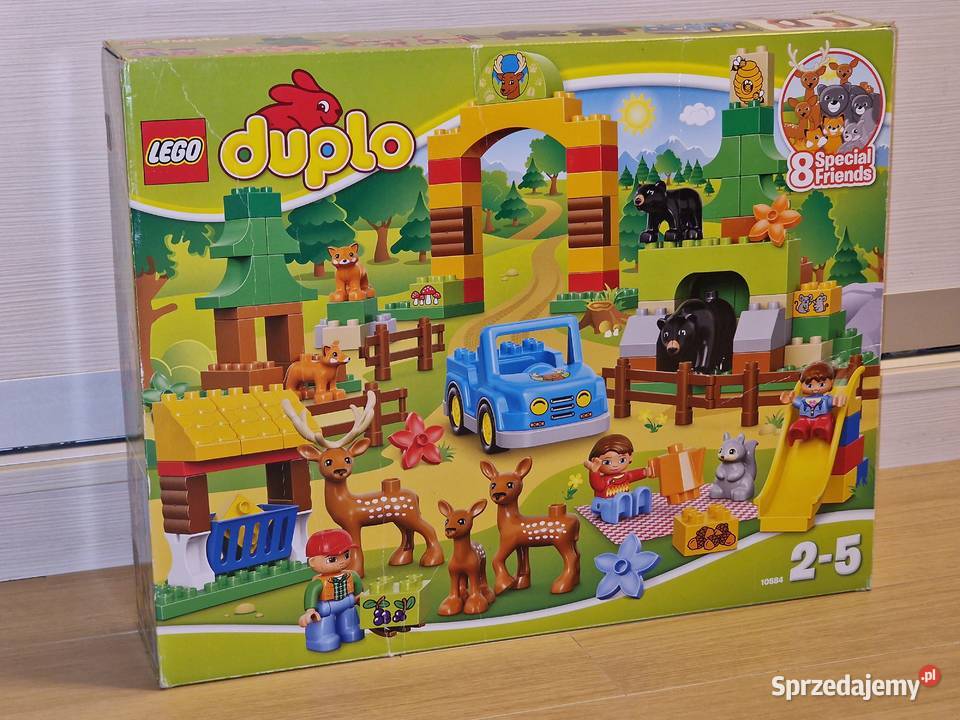 LEGO DUPLO 10584 Leśny park pudełko instrukcja Lego Warszawa