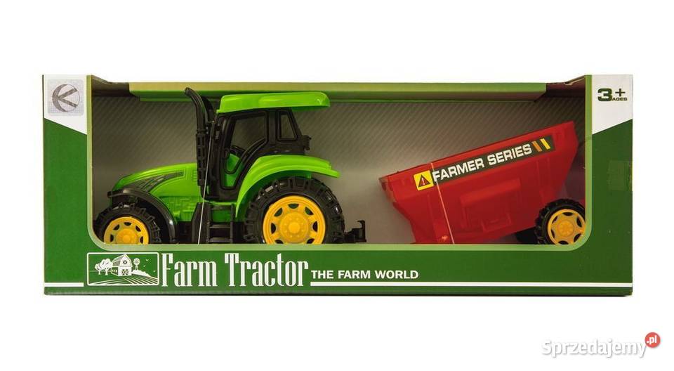 Traktor z przyczepą Poznań