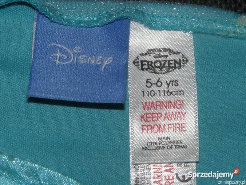 Strój kostium przebranie ELSA Kraina Lodu Frozen Siedlce