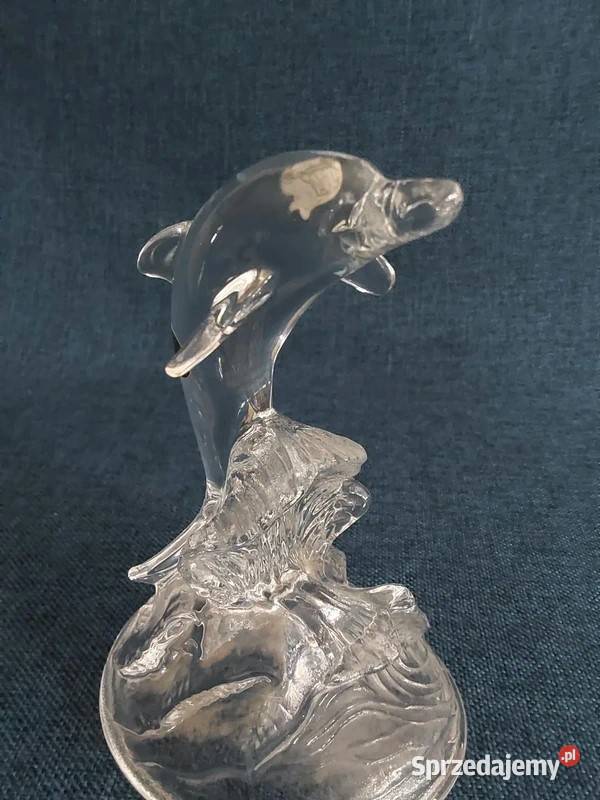 Figurka kryształowa delfina Crystal DArques Skwierzyna sprzedam