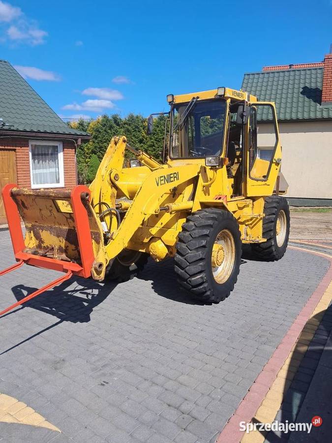 Ładowarka kołowa Venieri VF663 atlas liebherr Dźwigi, podnośniki Huta Nowa
