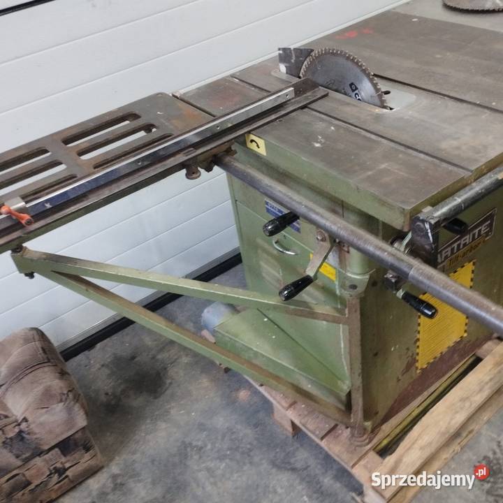 Piła tarczowa formatowa do drewna odciąg Produkcja Produkcja Maków Podhalański