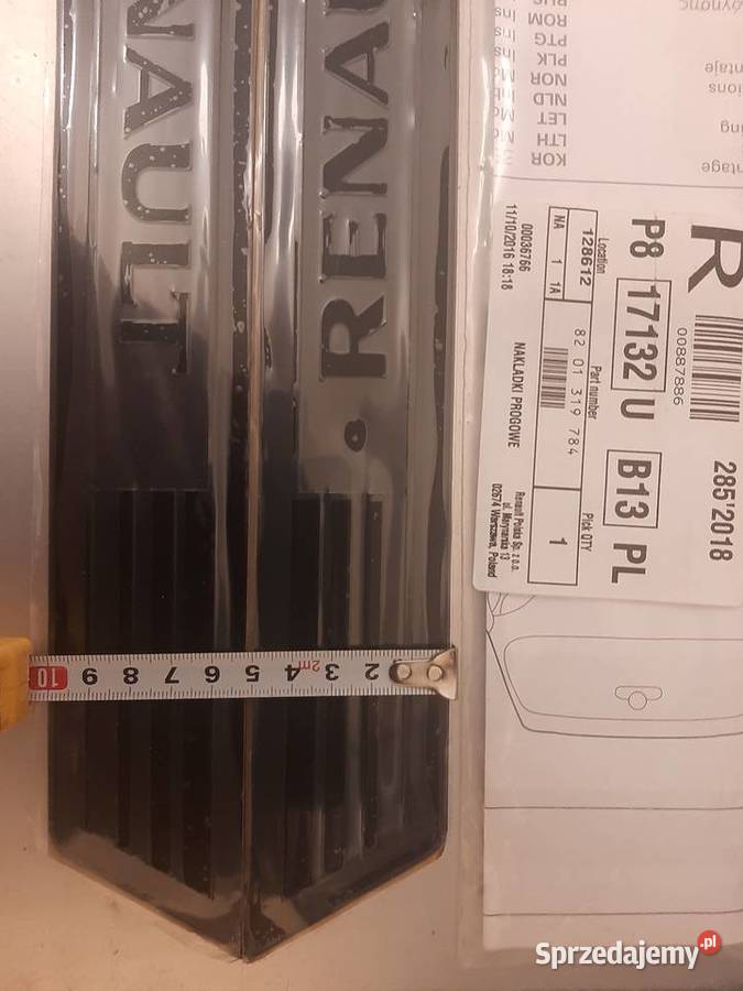 Nakładki na przednie progi Renault Megane 3 Warszawa