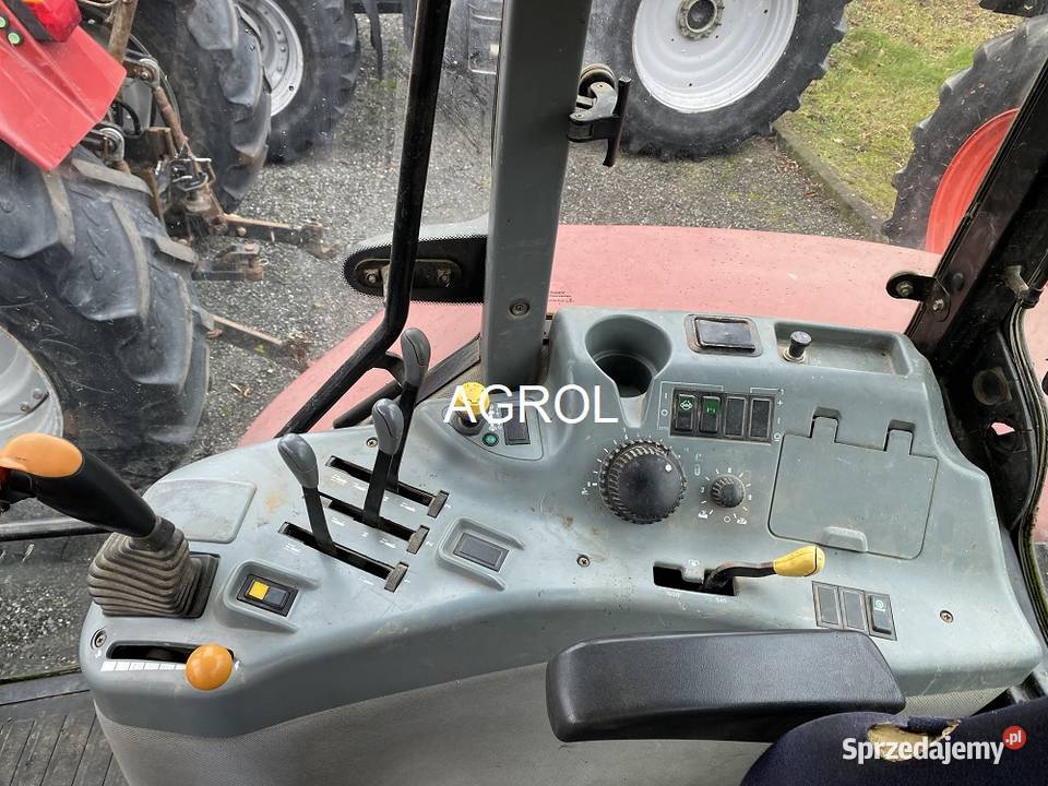 Case MX100 ładowacz Quicke 2000r Case IH Biała