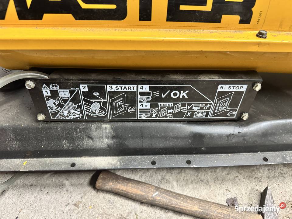 Nagrzewnica do odpalenia master Myślibórz