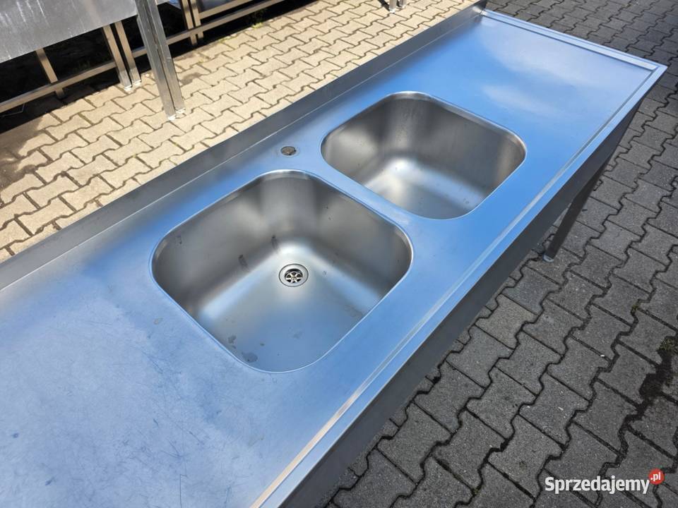 Zlew 2 Komorowy Z Blatem Roboczym 2006085 M1040 Gastronomia wielkopolskie