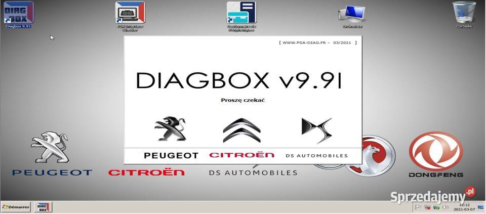 Diagbox 991 nowy z marca 2021 Lexia Citroen śląskie Dąbrowa Górnicza