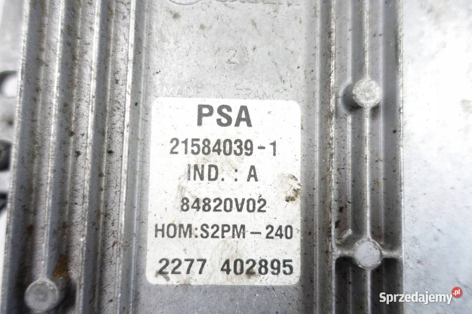 Xsara Picasso 18 16V KOMPUTER SILNIKA sterownik Chełm