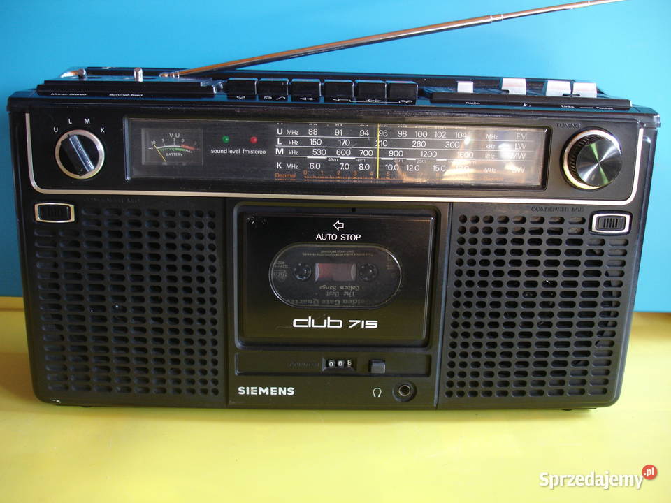 Radiomagnetofon SIEMENS CLUB 715