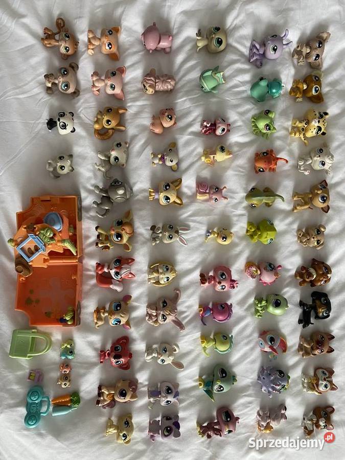 Ogromny zestaw littlest pet shop 59 sztuk 4 Wrocław