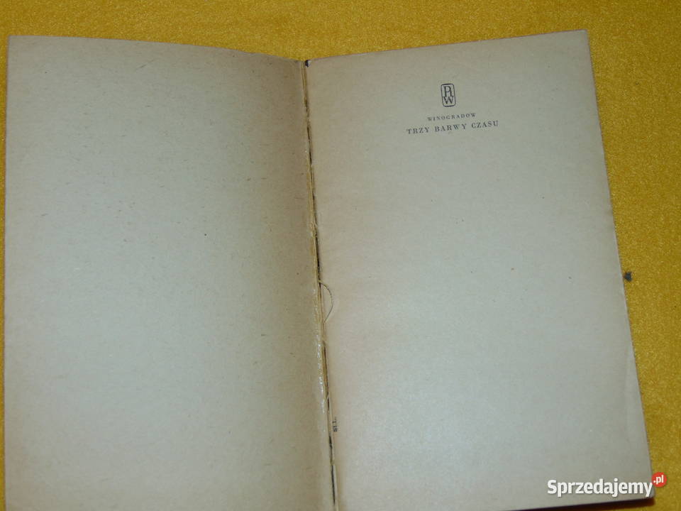 Trzy barwy czasu Anatolij Winogradow