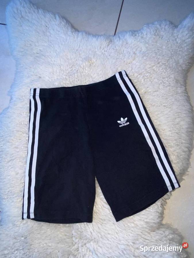 legginsy szorty dziewczęce adidas czarne 140146 mazowieckie Siedlce