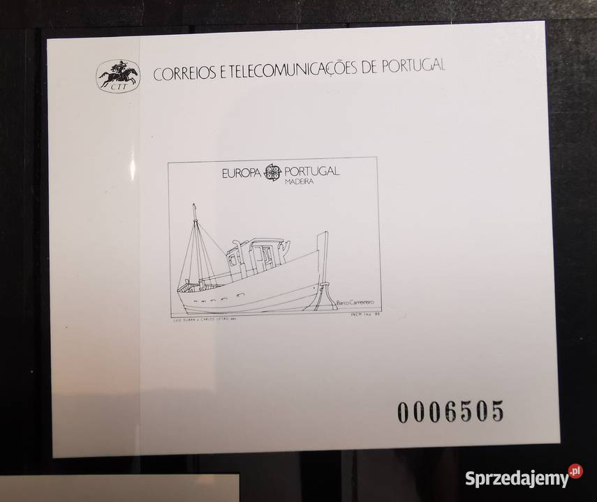 Portugalia Próby Znaczków Bloki Piekny Stan Gorzów Wielkopolski