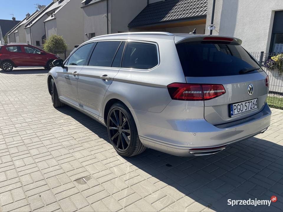 Vw Passat 15 Ben DSG zadbany 19 kola elektrochrom. lusterka boczne Grodzisk Wielkopolski