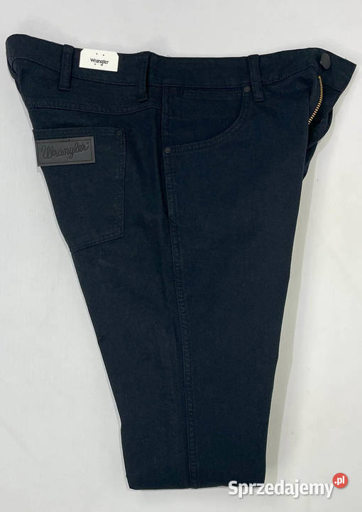Spodnie męskie Wrangler Greensboro 803 Dark Navy niebieski Katowice