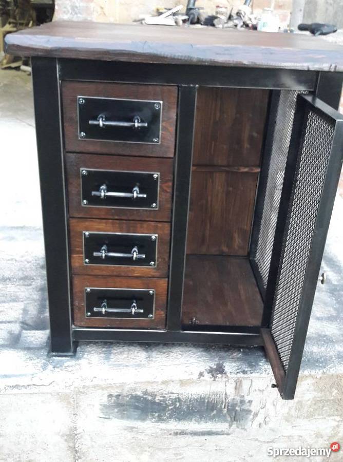 INDUSTRIALNA Komoda łazienkowa luksusowa komoda
