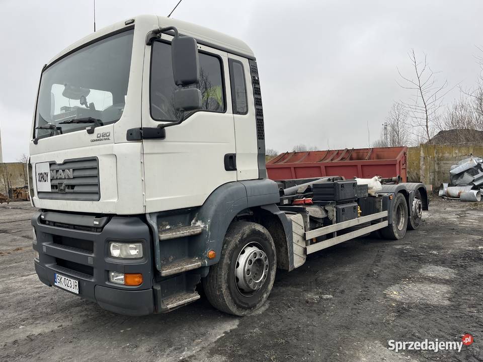 MAN TGA 26390 hakowiec 390KM śląskie Katowice sprzedam