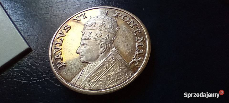 Stare monety Medal Papież Paweł VI 161 podkarpackie