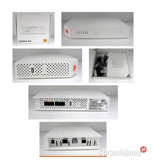 Livebox 20 ZTE sprawny zasilacz Rzeszów