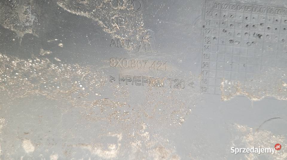 AUDI A1 SPOILER ZDERZAKA TYL DOKLADKA DYFUZOR Ruda Śląska sprzedam