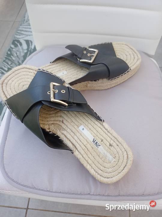 Klapki espadryle Zara damskie Poznań
