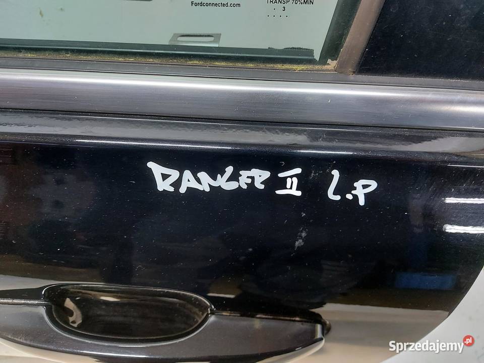 Ford Ranger VI 6 2024r DRZWI LEWY PRZÓD czarny osobowe