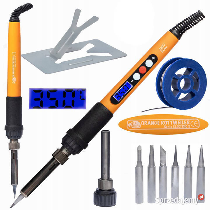 Zestaw Narzędzi Lutowniczych 21w1 Lutownica 60W Lutownice Ludźmierz
