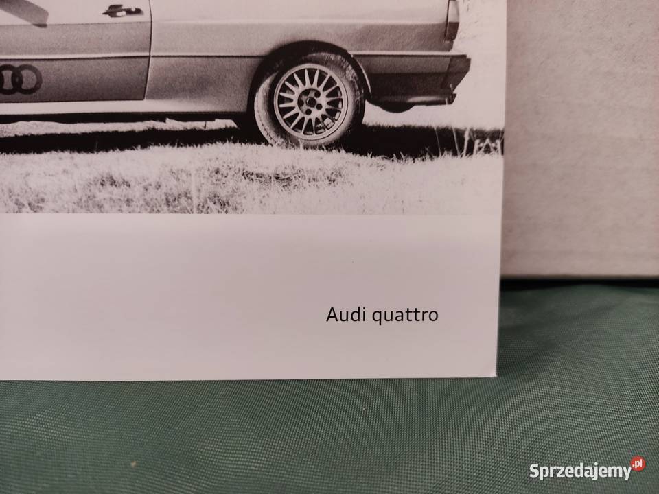 Pocztówka widokówka Audi quattro Głuchołazy