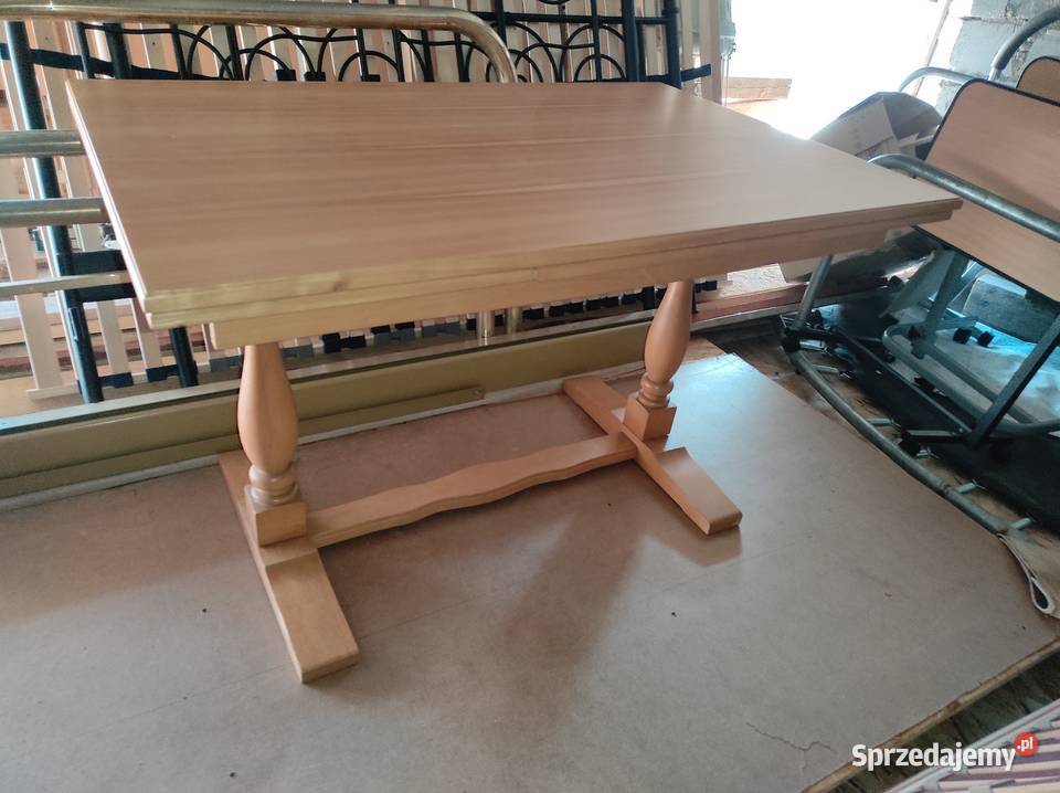 Stół dębowy rozkładany do jadalni 90cm Stoły