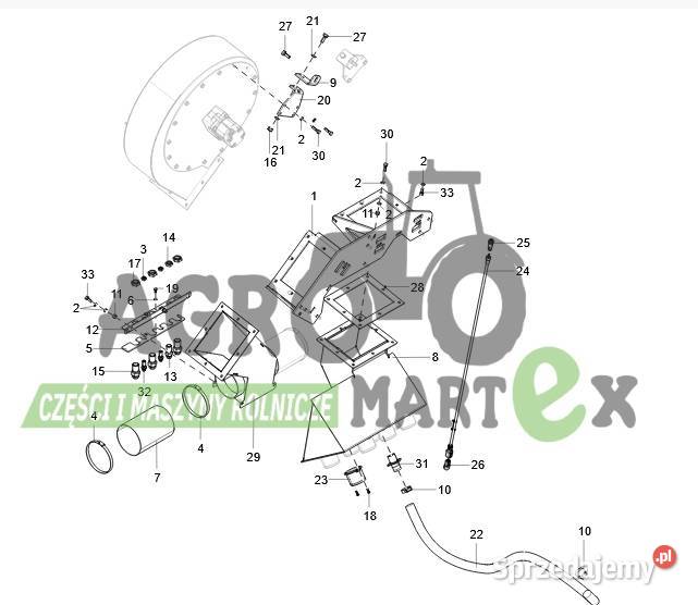 609021 PRZEWÓD SIEWNY fi32 VADERSTAD dolnośląskie Wichrów