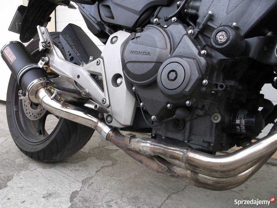 HUZAR EXHAUST wydech tłumik OWAL Honda Hornet podkarpackie Błażowa