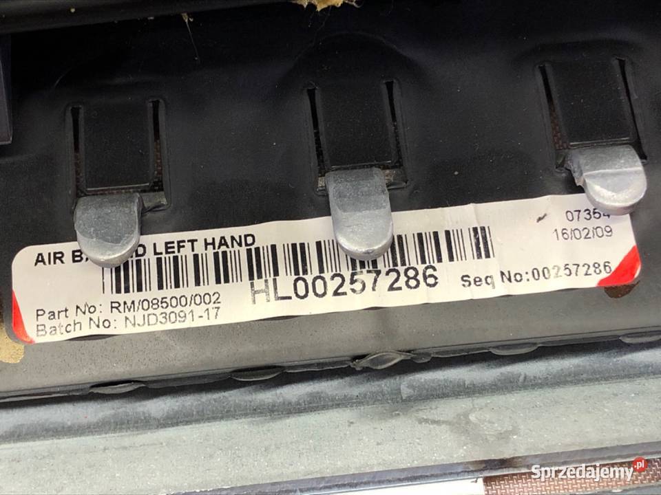 PODUSZKA POWIETRZNA PASAŻERA NISSAN NOTE E11 sprzedam